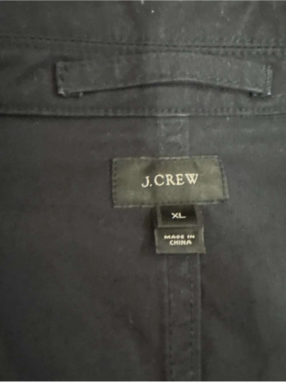J. Crew Men’s Navy Chore Coat Blazer Size XL
